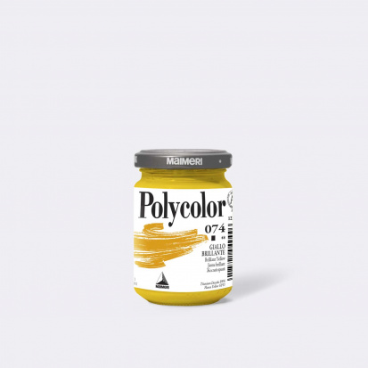 Акриловая краска "Polycolor" желтый яркий 140 ml